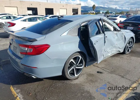 2021 Honda Accord Sport Special Edition из США, поврежденный, VIN 1HGCV1F47MA110589